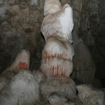 Column with stalactites
