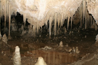 Pool inside lower cave